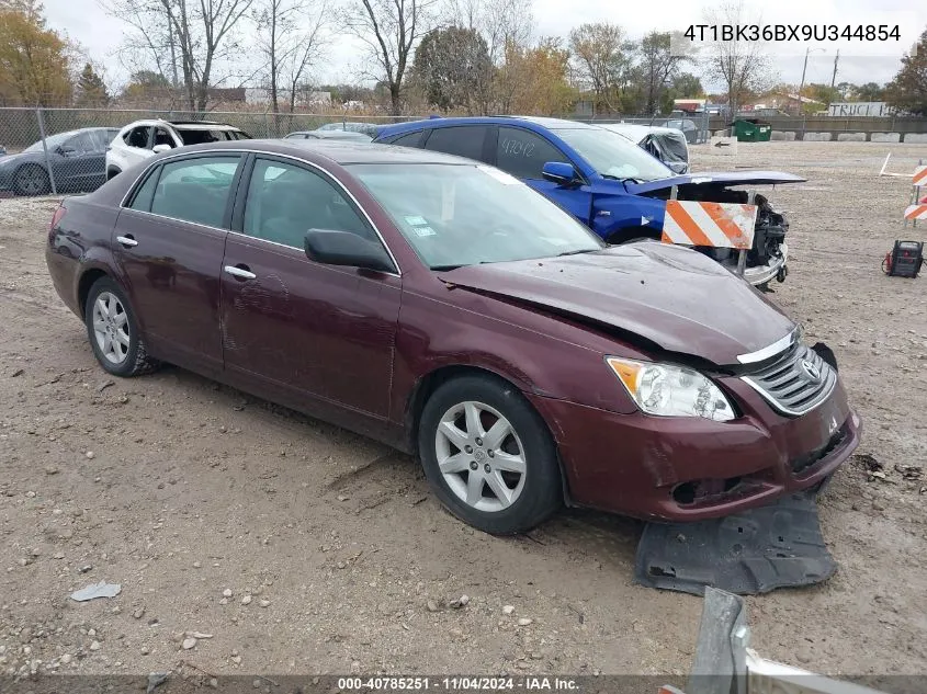 2009 Toyota Avalon Xl VIN: 4T1BK36BX9U344854 Lot: 40785251