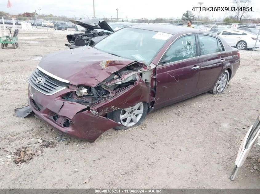 2009 Toyota Avalon Xl VIN: 4T1BK36BX9U344854 Lot: 40785251