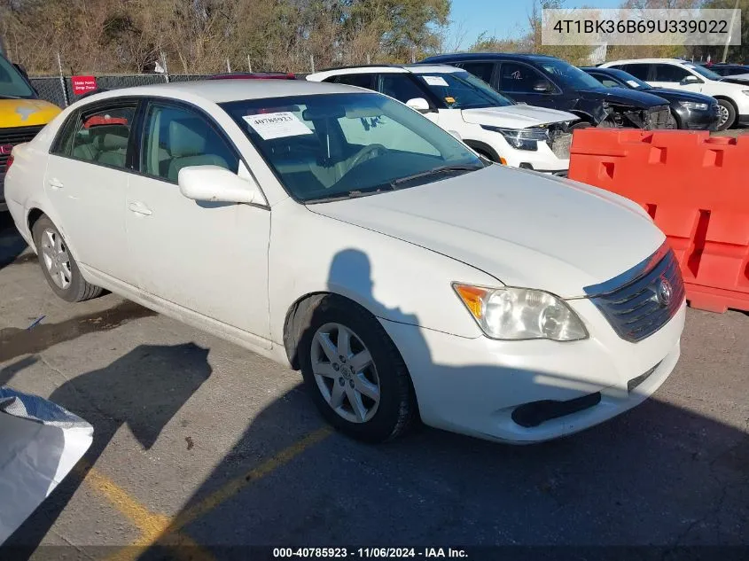 2009 Toyota Avalon Xl VIN: 4T1BK36B69U339022 Lot: 40785923