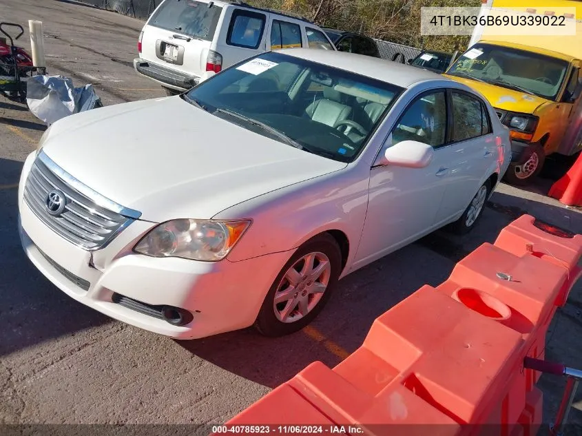 2009 Toyota Avalon Xl VIN: 4T1BK36B69U339022 Lot: 40785923