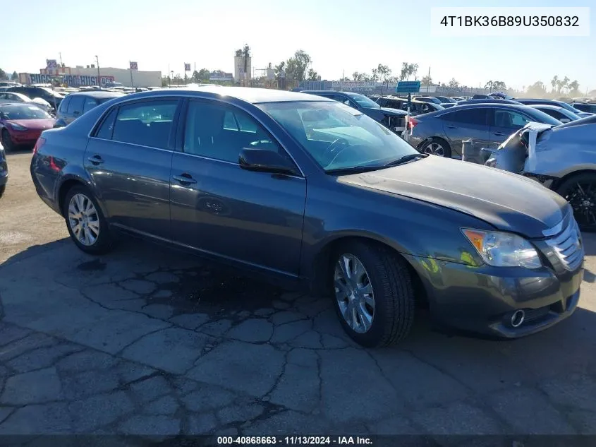 2009 Toyota Avalon Xls VIN: 4T1BK36B89U350832 Lot: 40868663