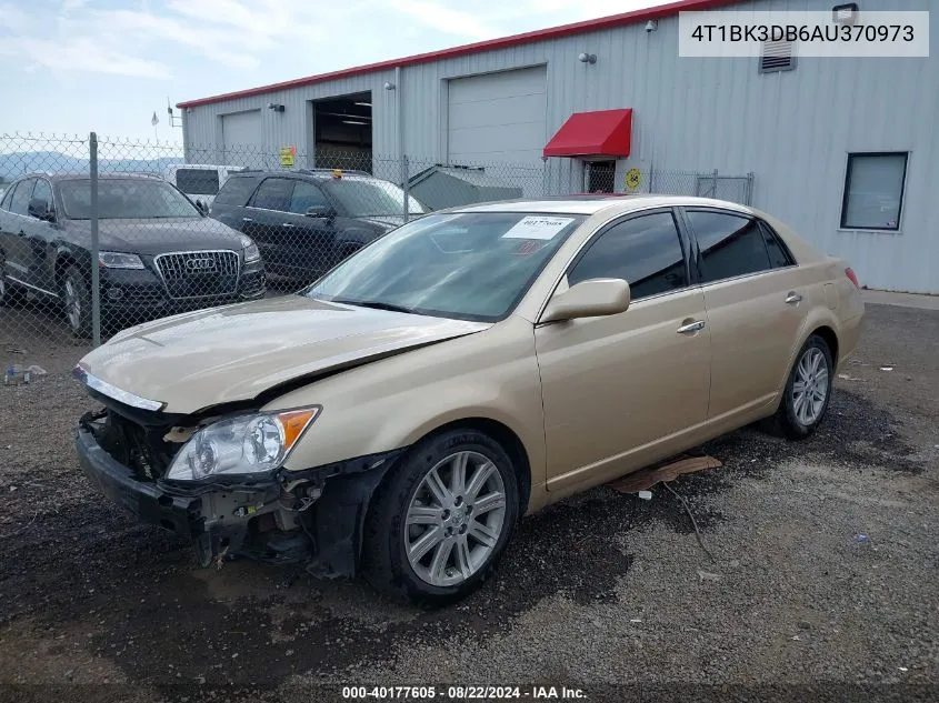 4T1BK3DB6AU370973 2010 Toyota Avalon Limited