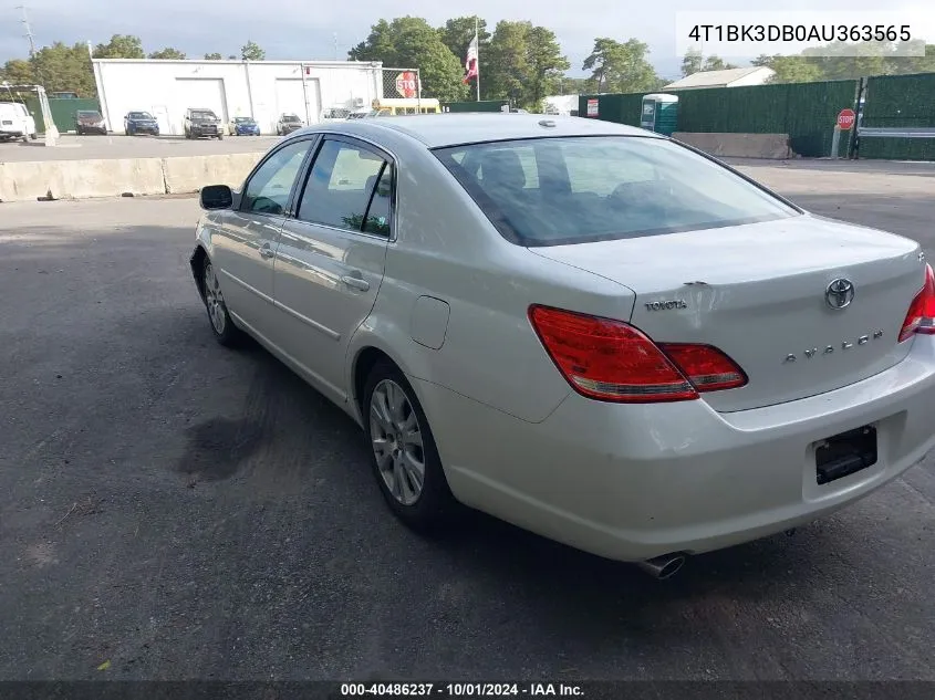 2010 Toyota Avalon Xls VIN: 4T1BK3DB0AU363565 Lot: 40486237