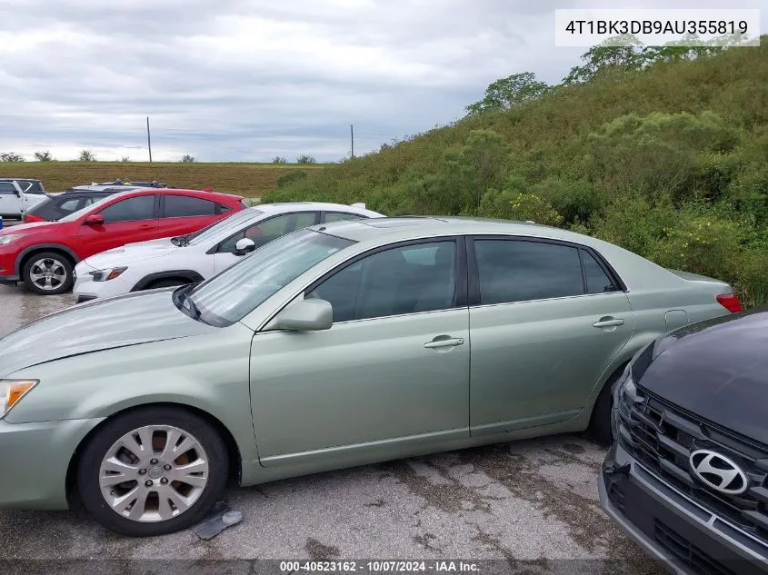 2010 Toyota Avalon Xls VIN: 4T1BK3DB9AU355819 Lot: 40523162