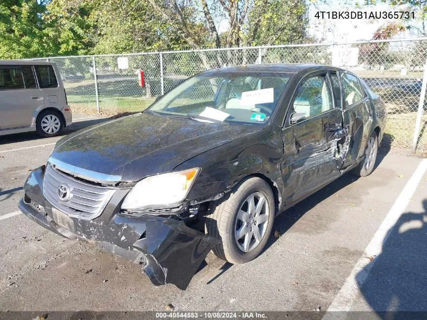 4T1BK3DB1AU365731 2010 Toyota Avalon Xl