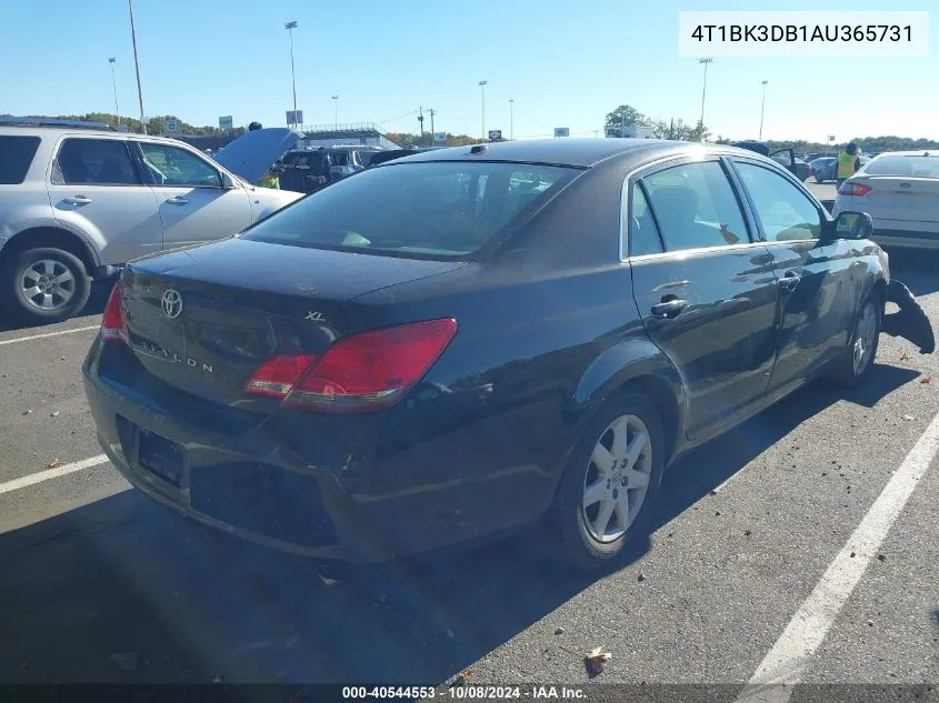 4T1BK3DB1AU365731 2010 Toyota Avalon Xl