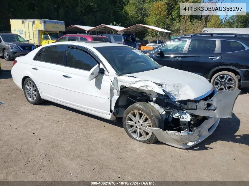 2010 Toyota Avalon Limited VIN: 4T1BK3DB9AU358297 Lot: 40621678