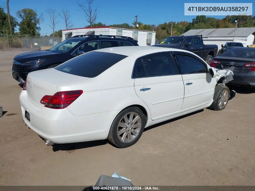 2010 Toyota Avalon Limited VIN: 4T1BK3DB9AU358297 Lot: 40621678