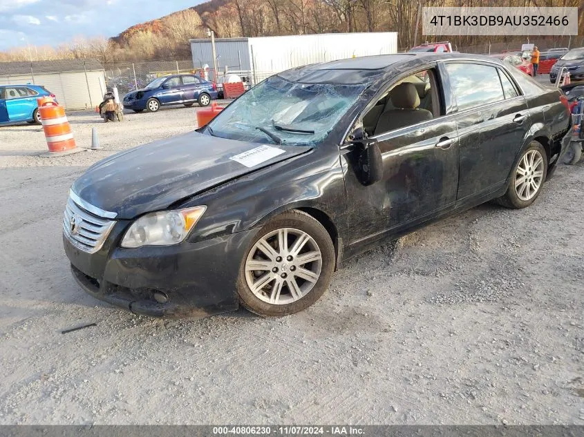 2010 Toyota Avalon Limited VIN: 4T1BK3DB9AU352466 Lot: 40806230