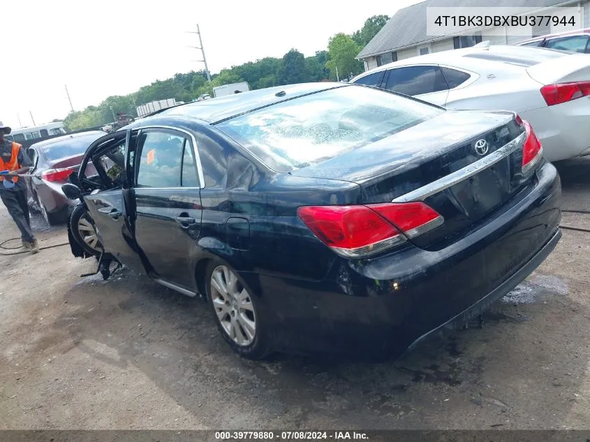 4T1BK3DBXBU377944 2011 Toyota Avalon