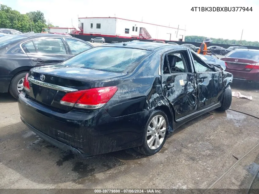 4T1BK3DBXBU377944 2011 Toyota Avalon