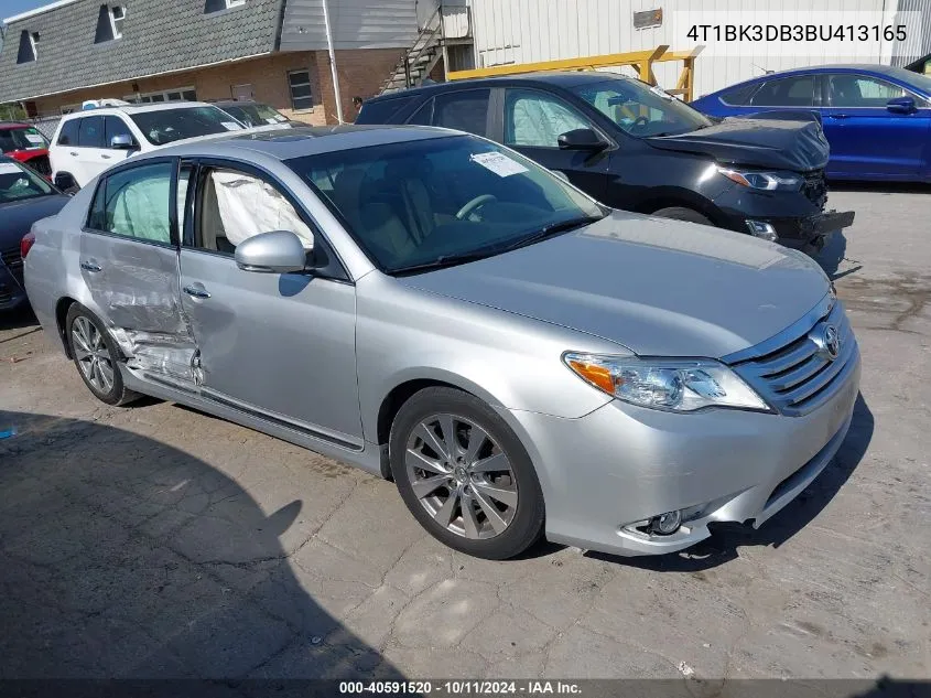 4T1BK3DB3BU413165 2011 Toyota Avalon Limited