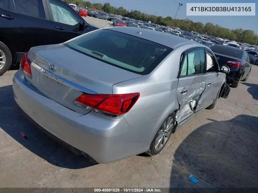 4T1BK3DB3BU413165 2011 Toyota Avalon Limited