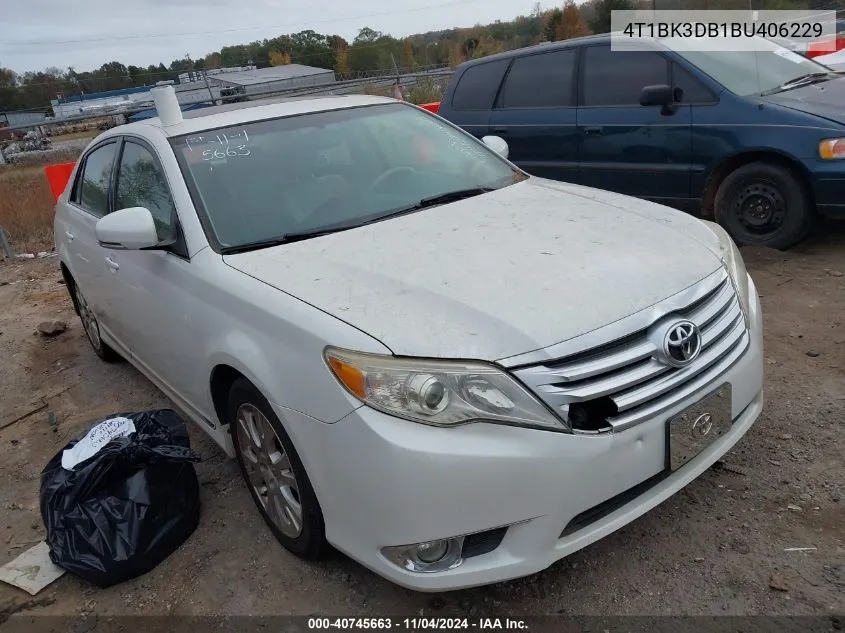 4T1BK3DB1BU406229 2011 Toyota Avalon