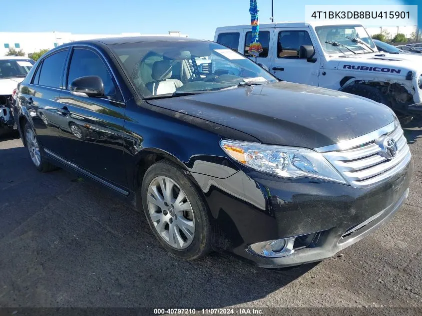 4T1BK3DB8BU415901 2011 Toyota Avalon