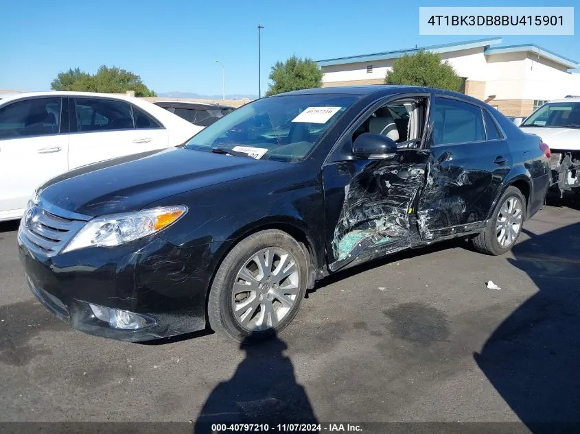 4T1BK3DB8BU415901 2011 Toyota Avalon