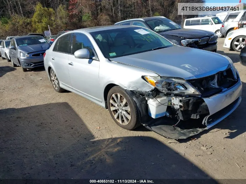 2011 Toyota Avalon Limited VIN: 4T1BK3DB6BU437461 Lot: 40853102