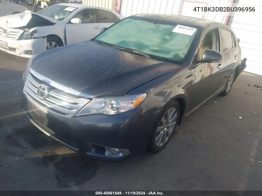 2011 Toyota Avalon Limited VIN: 4T1BK3DB2BU396956 Lot: 40861549