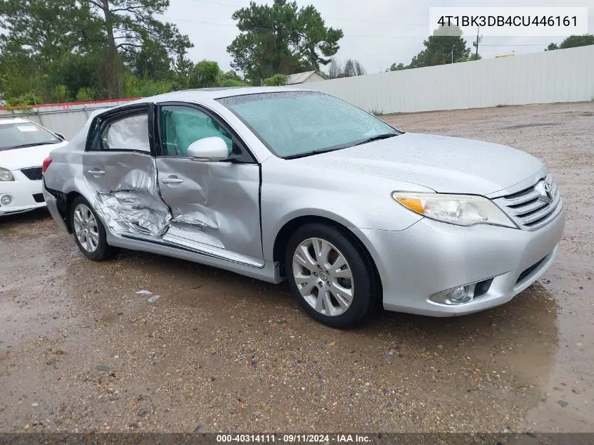 4T1BK3DB4CU446161 2012 Toyota Avalon