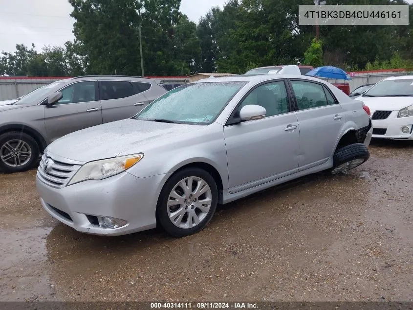 2012 Toyota Avalon VIN: 4T1BK3DB4CU446161 Lot: 40314111