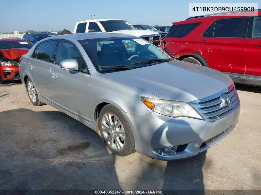 2012 Toyota Avalon VIN: 4T1BK3DB9CU459908 Lot: 40352247