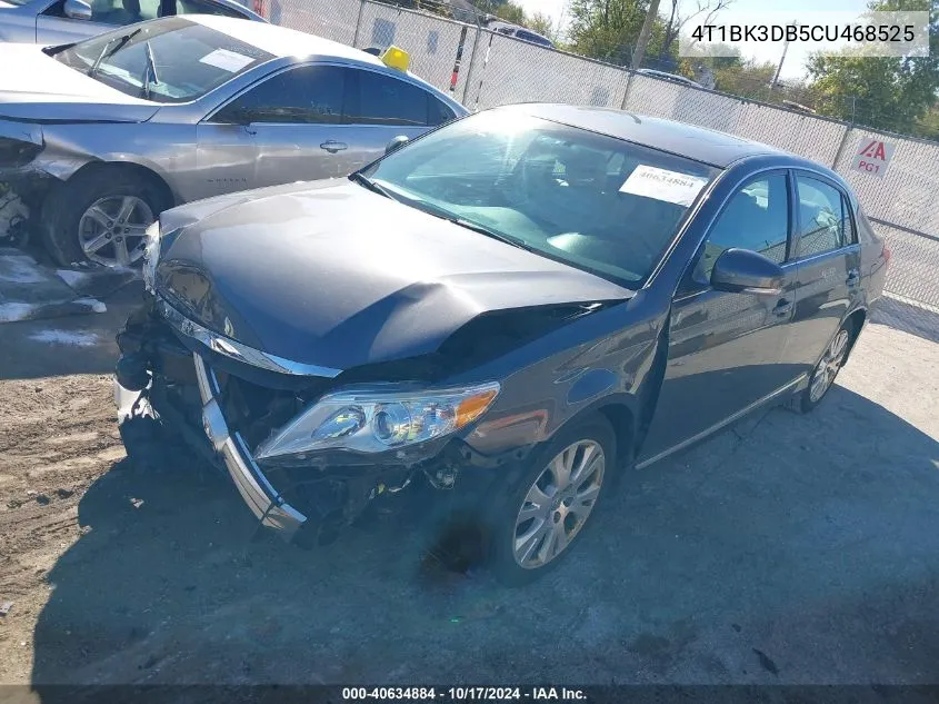 2012 Toyota Avalon VIN: 4T1BK3DB5CU468525 Lot: 40634884