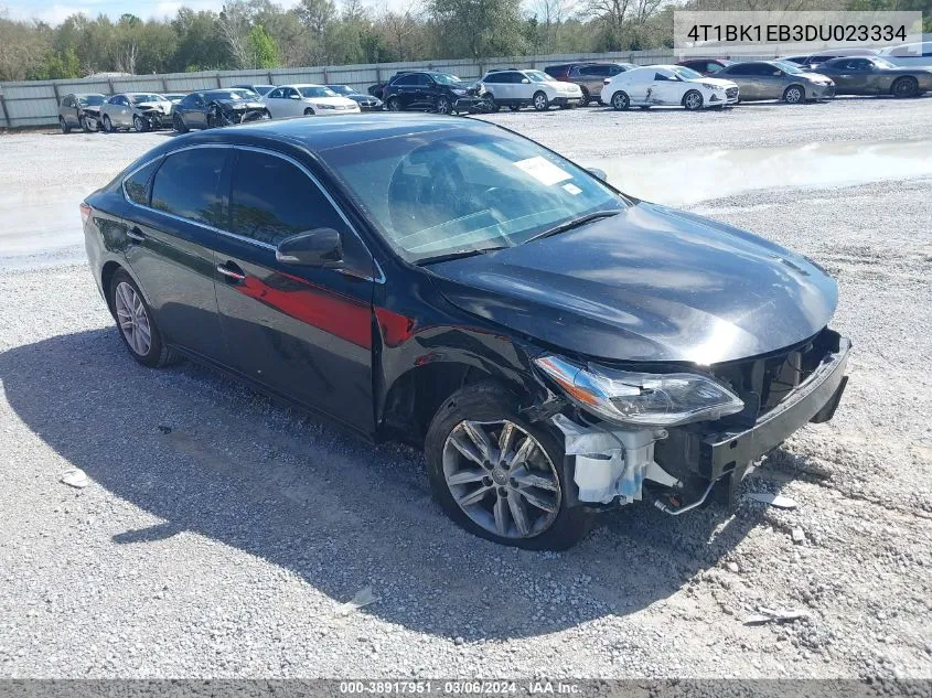 2013 Toyota Avalon Xle VIN: 4T1BK1EB3DU023334 Lot: 38917951