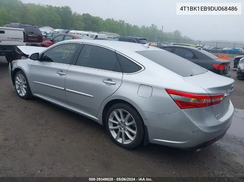 4T1BK1EB9DU068486 2013 Toyota Avalon Limited