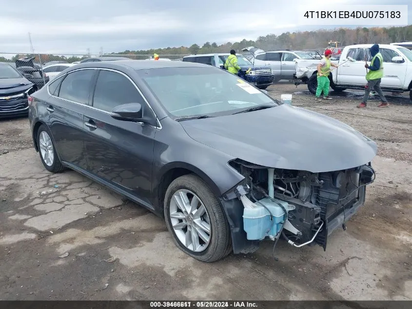 4T1BK1EB4DU075183 2013 Toyota Avalon Xle