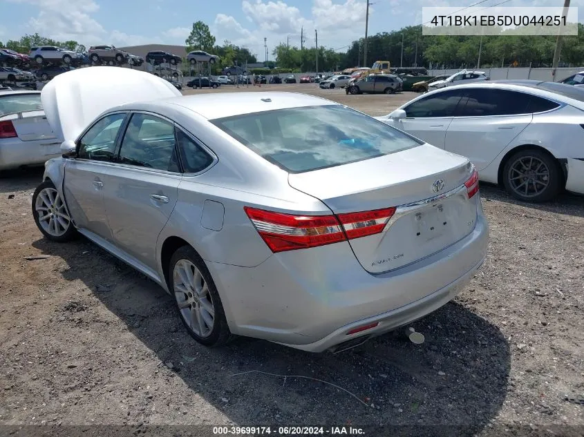 2013 Toyota Avalon Xle Touring VIN: 4T1BK1EB5DU044251 Lot: 39699174