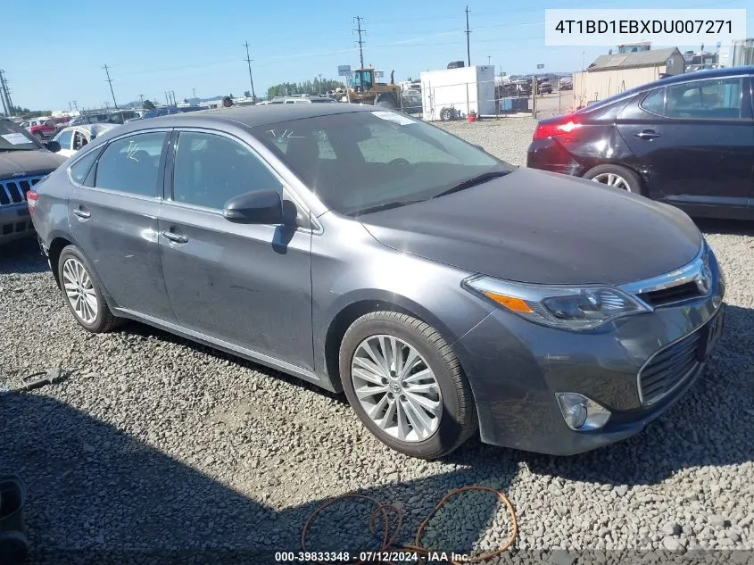 4T1BD1EBXDU007271 2013 Toyota Avalon Hybrid Hybrid/Prem/Tour/Ltd