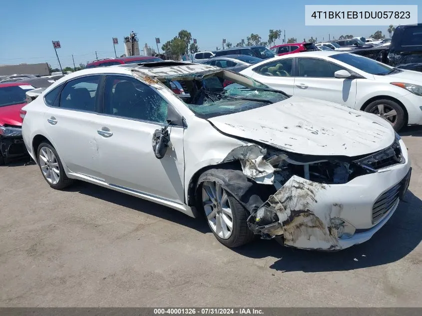 2013 Toyota Avalon Limited VIN: 4T1BK1EB1DU057823 Lot: 40001326