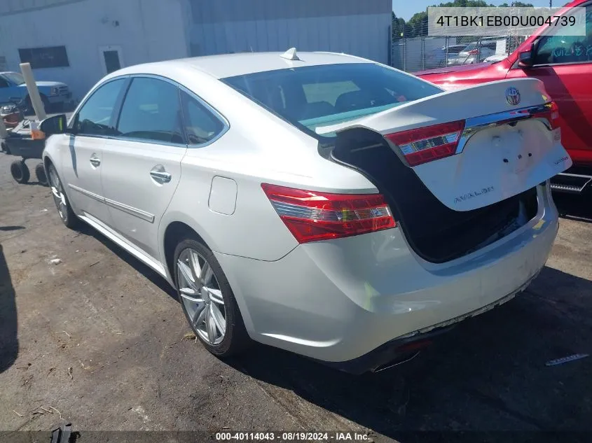 4T1BK1EB0DU004739 2013 Toyota Avalon Limited