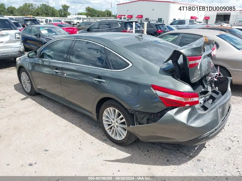 2013 Toyota Avalon Hybrid Limited VIN: 4T1BD1EB1DU009085 Lot: 40196358