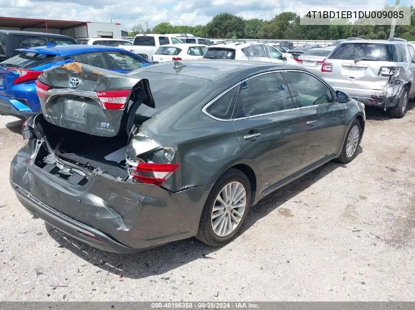 4T1BD1EB1DU009085 2013 Toyota Avalon Hybrid Limited