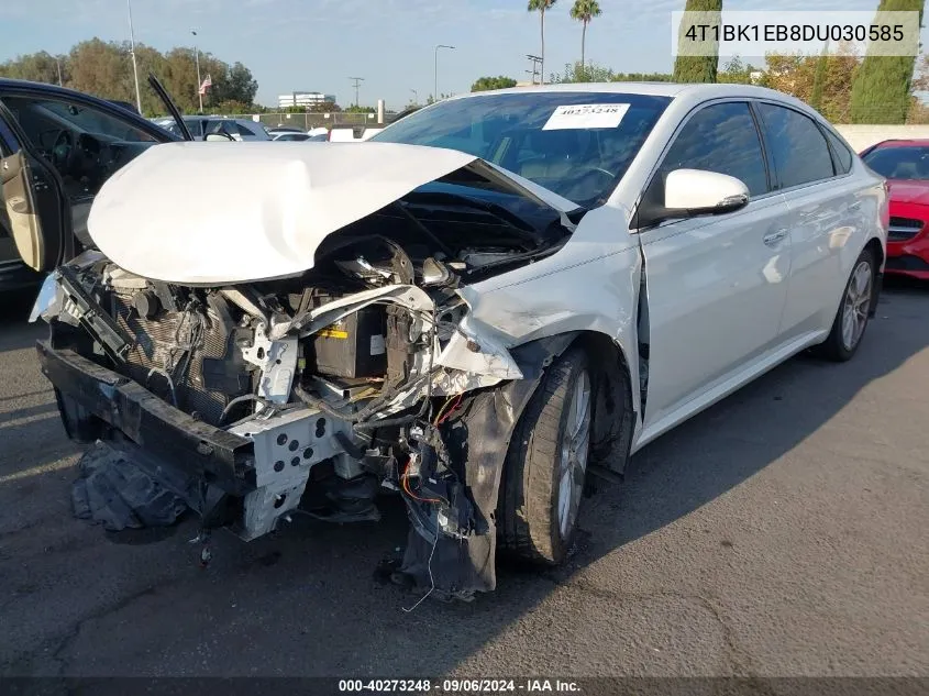 2013 Toyota Avalon Limited VIN: 4T1BK1EB8DU030585 Lot: 40273248