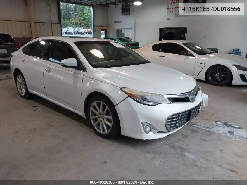 2013 Toyota Avalon Limited VIN: 4T1BK1EB7DU018556 Lot: 40326365