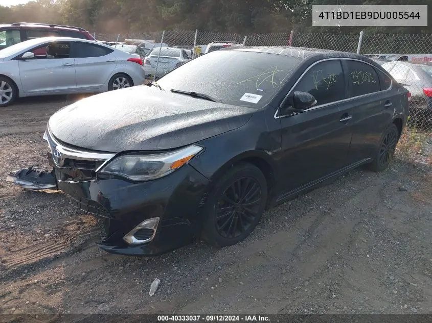 2013 Toyota Avalon Hybrid Xle Premium VIN: 4T1BD1EB9DU005544 Lot: 40333037