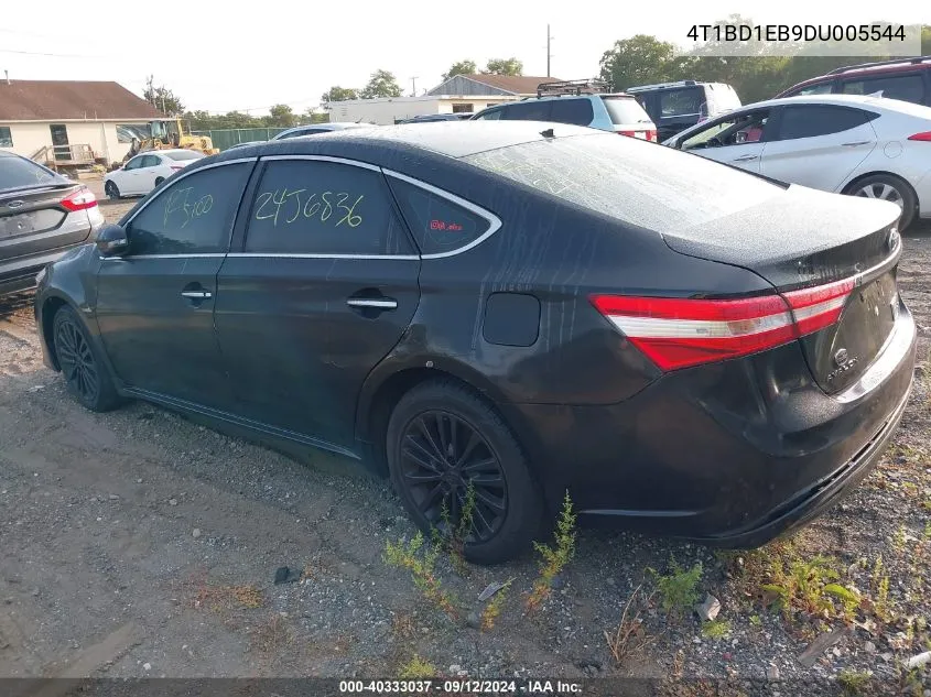 2013 Toyota Avalon Hybrid Xle Premium VIN: 4T1BD1EB9DU005544 Lot: 40333037