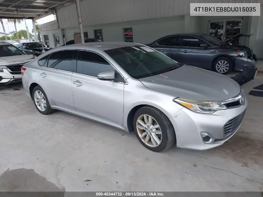 2013 Toyota Avalon Premium/Touring/Limited VIN: 4T1BK1EB8DU015035 Lot: 40344732