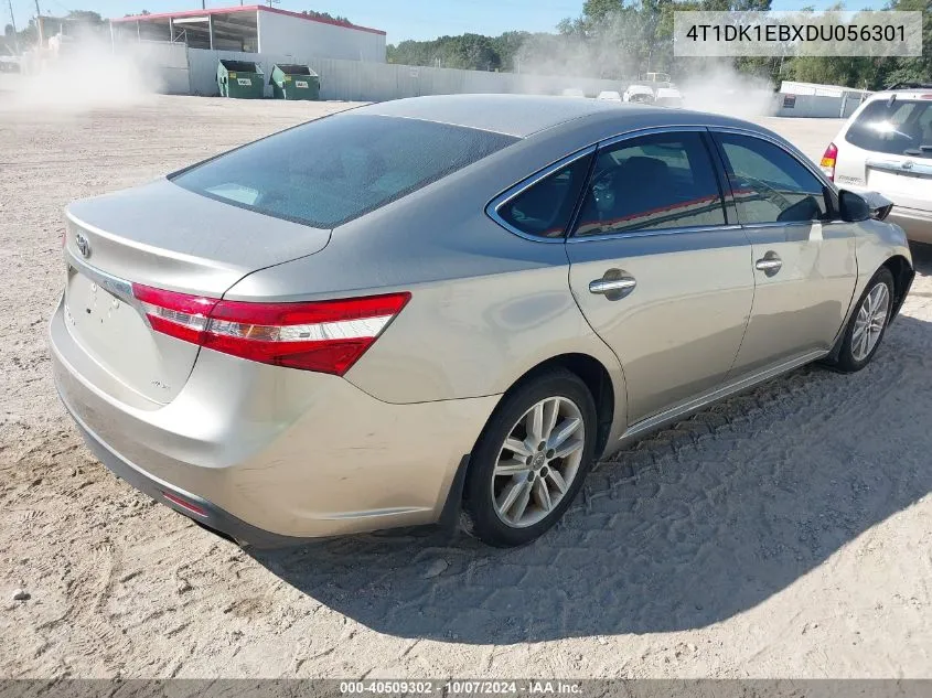 2013 Toyota Avalon VIN: 4T1DK1EBXDU056301 Lot: 40509302