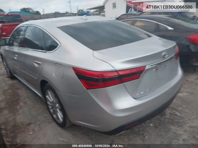 2013 Toyota Avalon Xle/Limited/Xle Premium/Xle Touring VIN: 4T1BK1EB3DU066586 Lot: 40548888