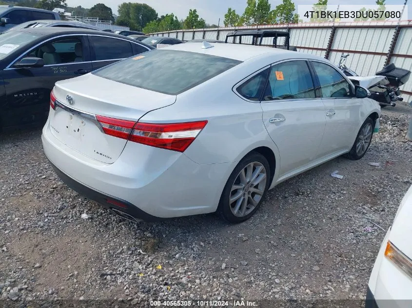 2013 Toyota Avalon Limited VIN: 4T1BK1EB3DU057080 Lot: 40565305