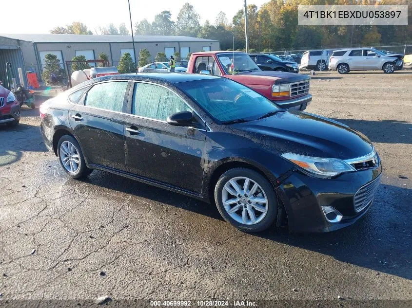 2013 Toyota Avalon Xle VIN: 4T1BK1EBXDU053897 Lot: 40699992