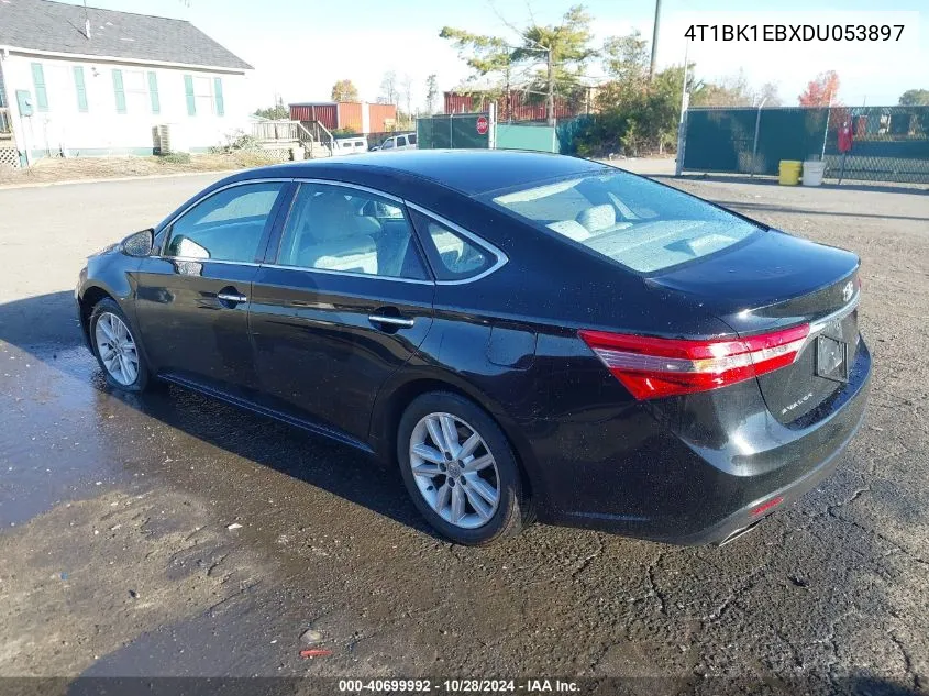 2013 Toyota Avalon Xle VIN: 4T1BK1EBXDU053897 Lot: 40699992