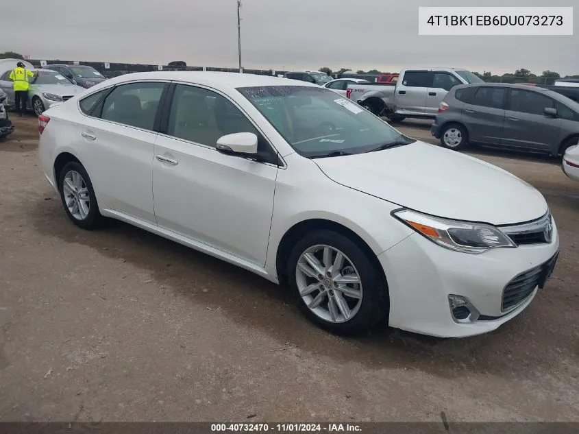 2013 Toyota Avalon Xle VIN: 4T1BK1EB6DU073273 Lot: 40732470