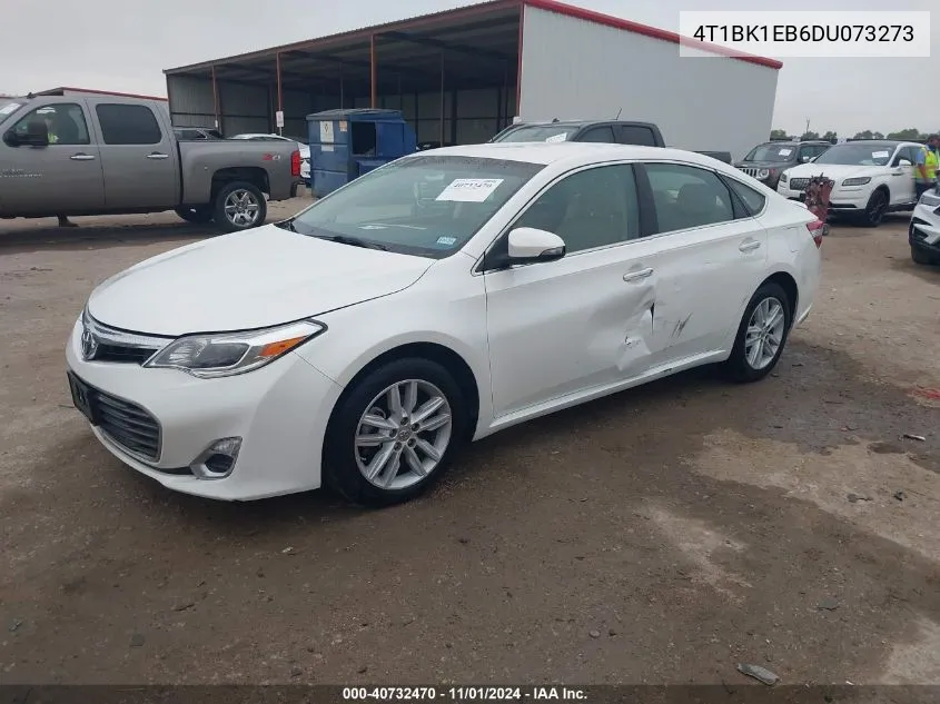 2013 Toyota Avalon Xle VIN: 4T1BK1EB6DU073273 Lot: 40732470