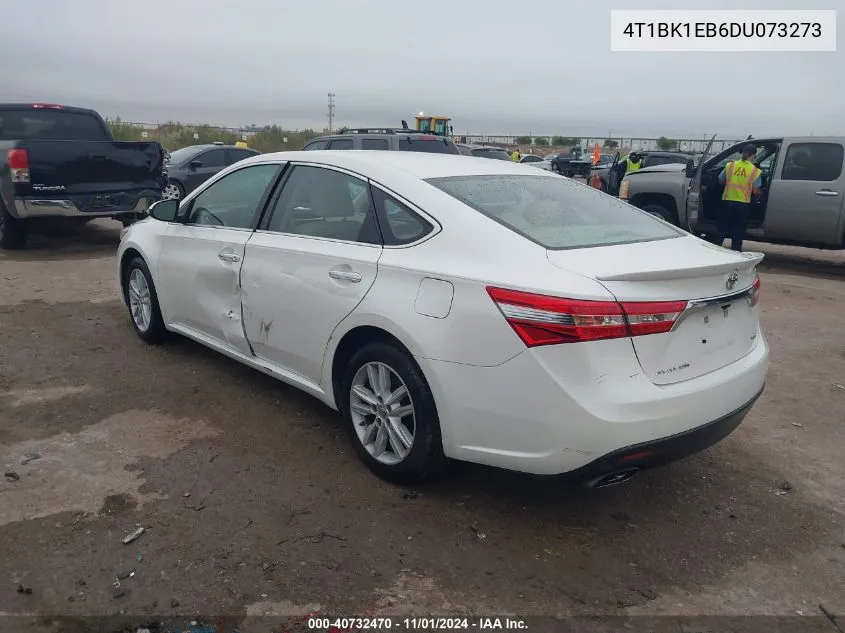 2013 Toyota Avalon Xle VIN: 4T1BK1EB6DU073273 Lot: 40732470