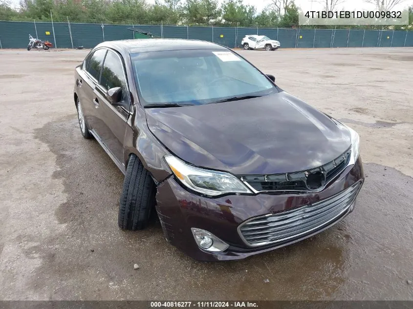 2013 Toyota Avalon Hybrid Xle Touring VIN: 4T1BD1EB1DU009832 Lot: 40816277