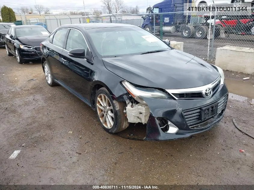 2013 Toyota Avalon Xle Touring VIN: 4T1BK1EB1DU011344 Lot: 40830711